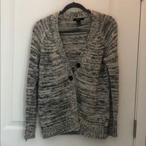 Grey cardigan